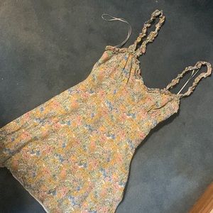 ZARA mini floral dress